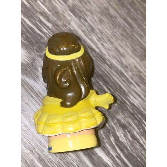 Fisher Price Little People Disney PRINCESS BELLE in Yellow Dress - Picture 2 of 4